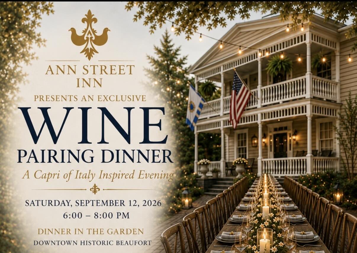 Wine Pairing Dinner at the Inn